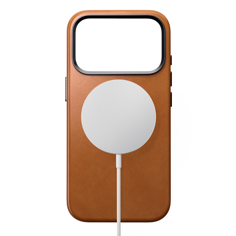 Nomad Traditional Leather Case iPhone 18 Pro English Tan
