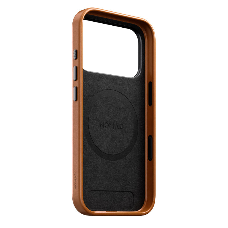Nomad Traditional Leather Case iPhone 18 Pro English Tan