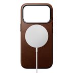 Nomad Traditional Leather Case iPhone 18 Pro Rustic Brown
