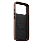 Nomad Traditional Leather Case iPhone 18 Pro Rustic Brown