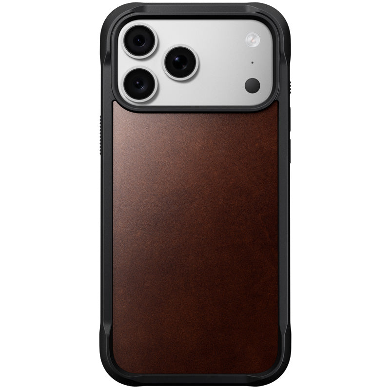 Rugged Leather Case iPhone 18 Pro Max / 17 Pro Max Rustic Brown