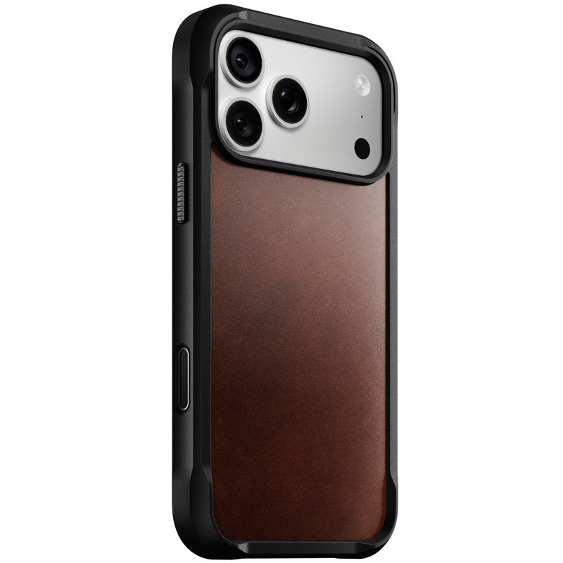 Rugged Leather Case iPhone 18 Pro Max / 17 Pro Max Rustic Brown