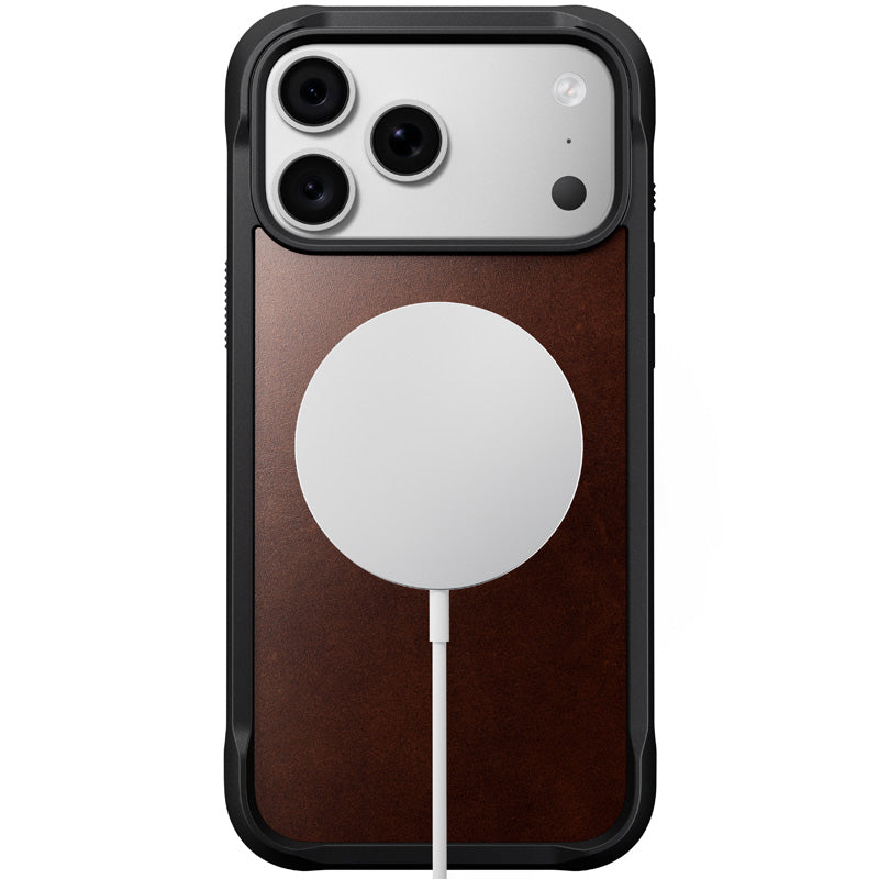 Rugged Leather Case iPhone 18 Pro Max / 17 Pro Max Rustic Brown