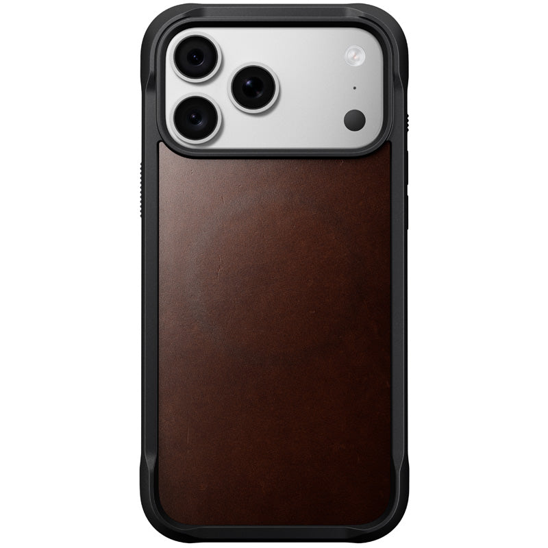 Rugged Leather Case iPhone 18 Pro Max / 17 Pro Max Rustic Brown