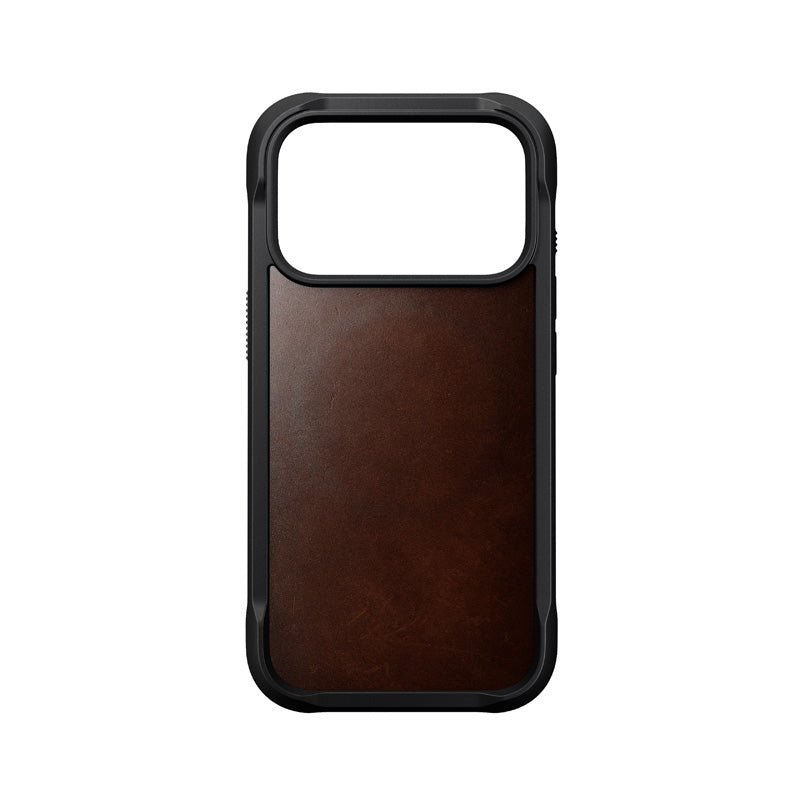 Rugged Leather Case iPhone 18 Pro / 17 Pro Rustic Brown