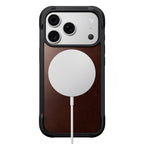 Rugged Leather Case iPhone 18 Pro / 17 Pro Rustic Brown