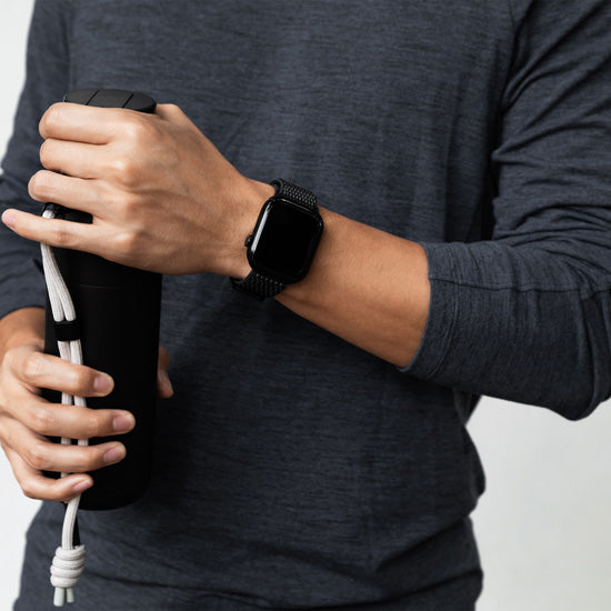 Active Sport Loop Band for Apple Watch 44/45/46/49 mm Black