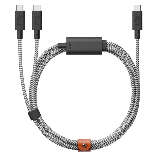 Belt Cable 2-in-1 2m Zebra