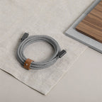 ECO Belt Cable USB-C to USB-C 240W (2.4m) Zebra