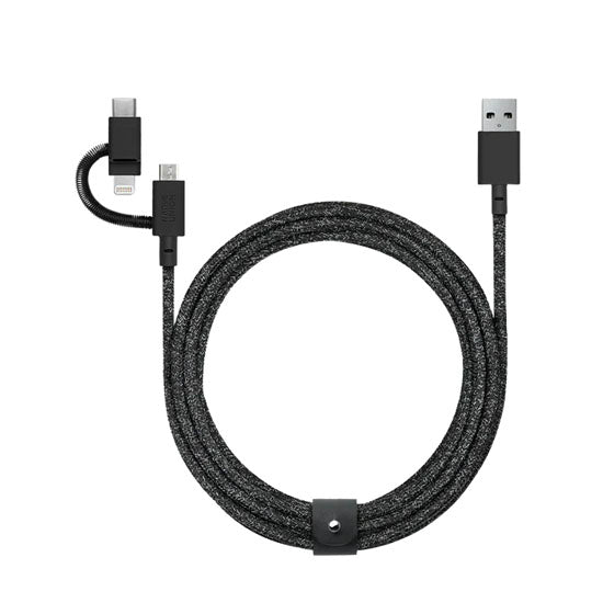 Eco Belt Cable Universel (2m) Black