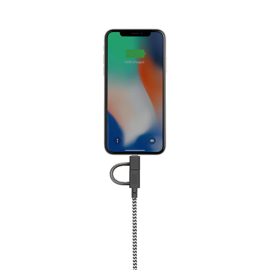 Eco Belt Cable Universel (2m) Zebra