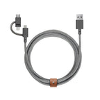 Eco Belt Cable Universel (2m) Zebra