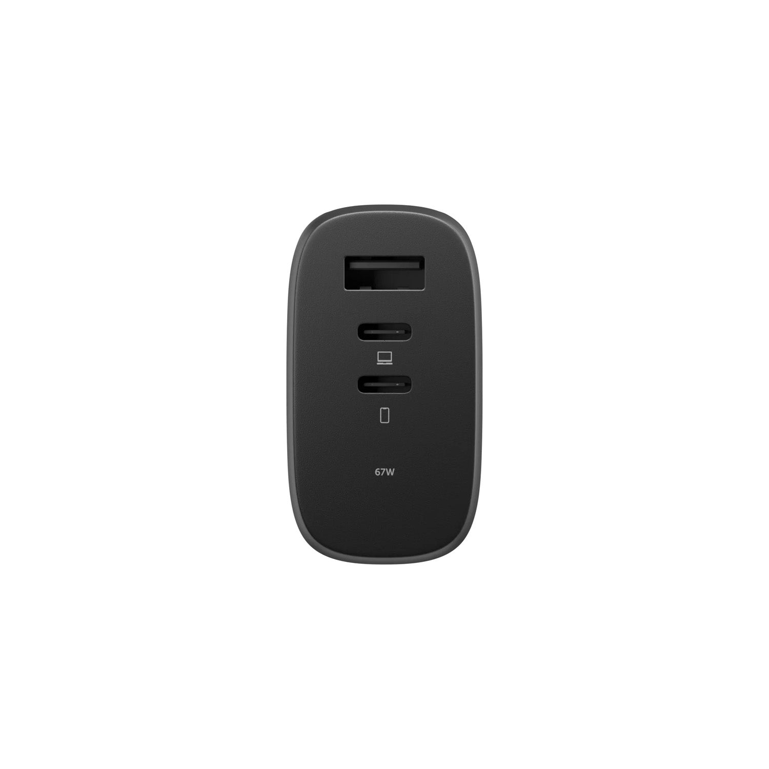 Charger Fast GaN PD 67W (3 ports) Black