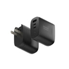 Charger Fast GaN PD 67W (3 ports) Black