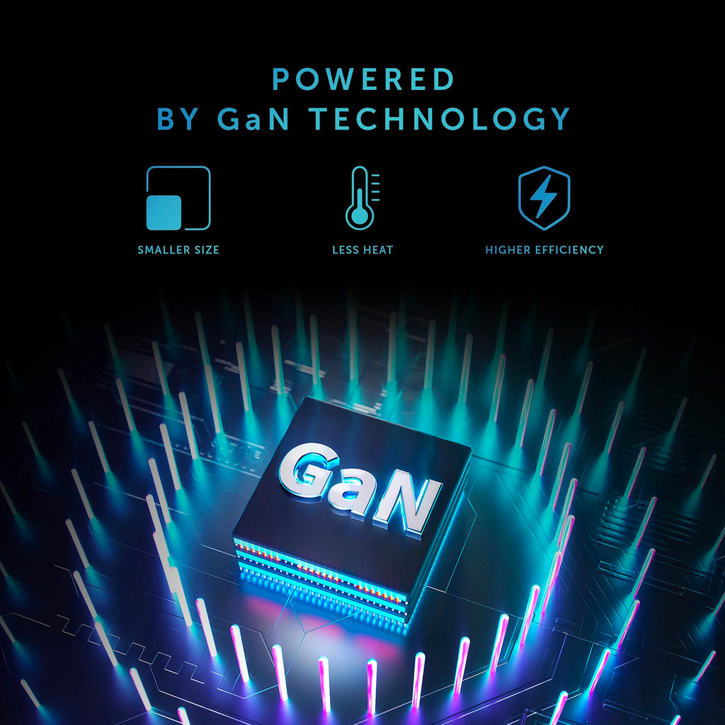 Charger Fast GaN PD 67W (3 ports) White