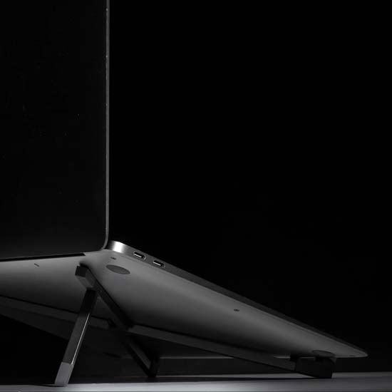 Fold Laptop Stand Black