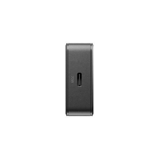 Pocket GaN 70 W USB-C Power adapter Black
