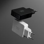Pocket GaN 70 W USB-C Power adapter White