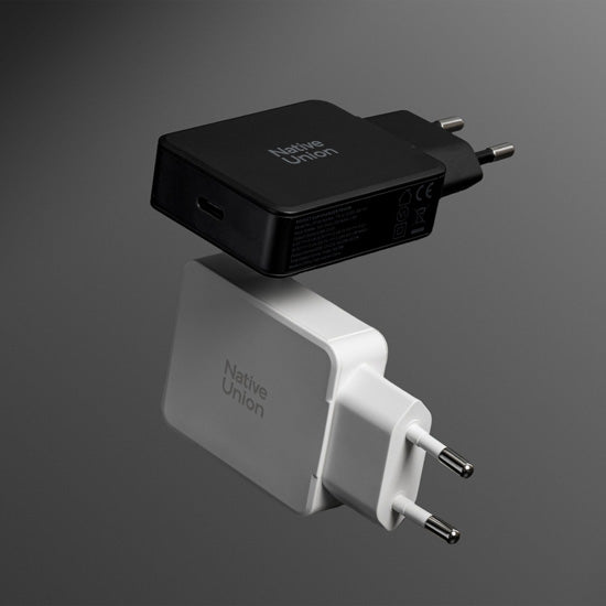 Pocket GaN 70 W USB-C Power adapter White