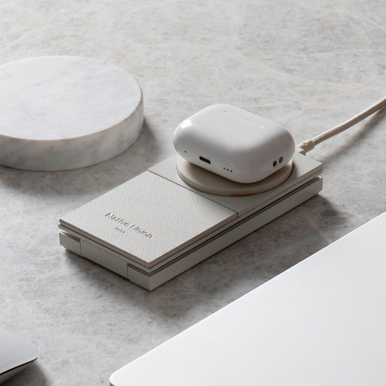 Rise 3-in-1 Qi2 Magnetic Wireless Charger Sandstone