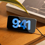 SnapStand Magnetic Wireless Charger Black