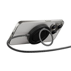 SnapStand Magnetic Wireless Charger Black