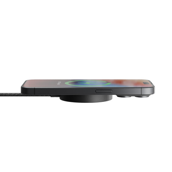 SnapStand Magnetic Wireless Charger Black