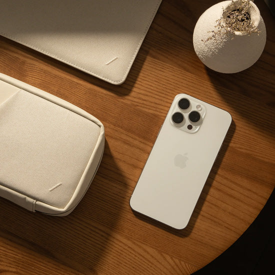 Stow Slim sleeve MacBook 15"/16" Sandstone