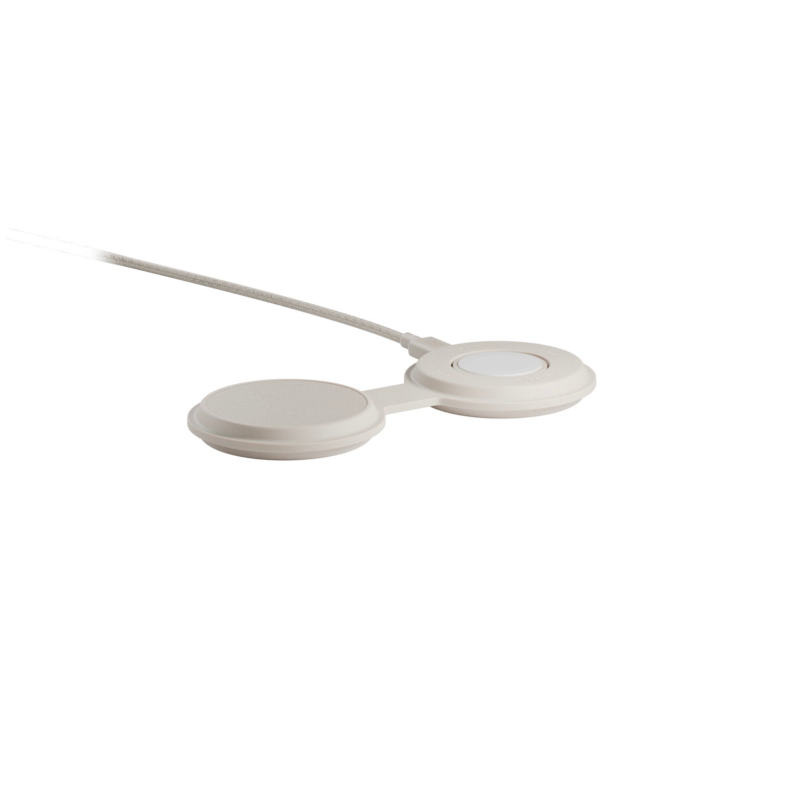 Voyage Charger sans fil 2-en-1 Qi2 Clay