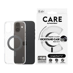 CARE by PanzerGlass® Case Feature Black Kickstand iPhone 16 Plus