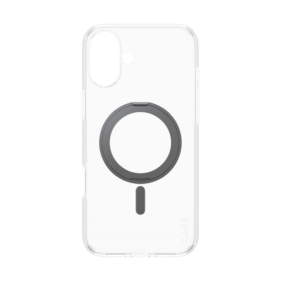 CARE by PanzerGlass® Case Feature Black Kickstand iPhone 16 Plus