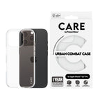 CARE by PanzerGlass® Flagship Case Urban Combat Clear iPhone 16 Pro