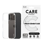 CARE by PanzerGlass® Flagship Case Urban Combat Clear iPhone 16 Pro