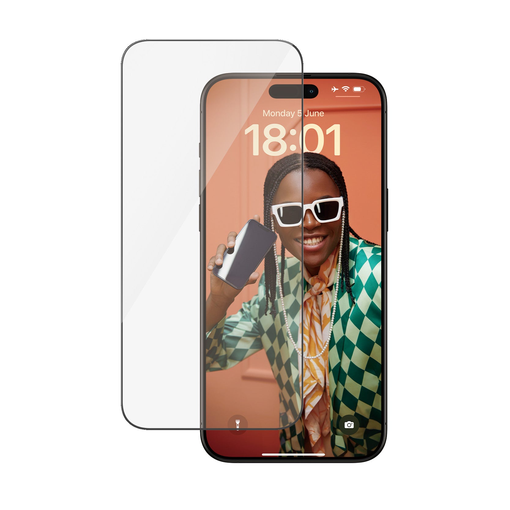 Ultra-Wide Fit Screen ProtectoriPhone 15 Pro Max