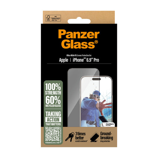 Ultra-Wide Fit screen protector iPhone 16 Pro Max