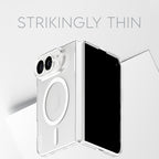 CARE™ by PanzerGlass® SL1M Case Transparent w. White MagSafe iPhone Duo