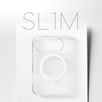 CARE™ by PanzerGlass® SL1M Case Transparent w. White MagSafe iPhone Duo