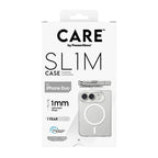CARE™ by PanzerGlass® SL1M Case Transparent w. White MagSafe iPhone Duo
