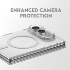 CARE™ by PanzerGlass® SL1M Case Transparent w. White MagSafe iPhone Duo
