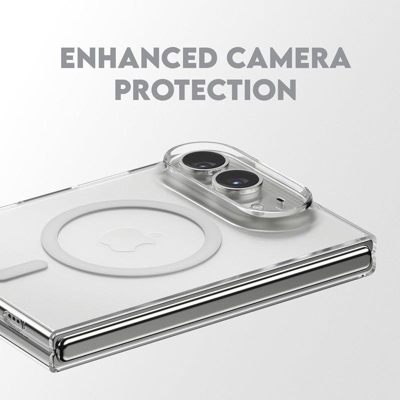 CARE™ by PanzerGlass® SL1M Case Transparent w. White MagSafe iPhone Duo