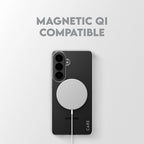CARE™ by PanzerGlass® SL1M Coque Transparent w. Qi Samsung S26 Plus