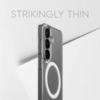 CARE™ by PanzerGlass® SL1M Coque Transparent w. Qi Samsung S26 Plus