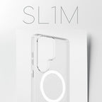 ARE™ by PanzerGlass® SL1M Case Transparent w. Qi Samsung S26 Ultra