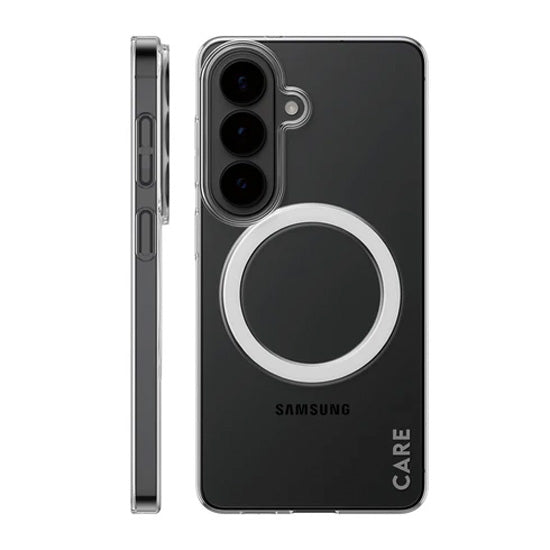 CARE™ by PanzerGlass® SL1M Coque Transparent w. Qi Samsung S26