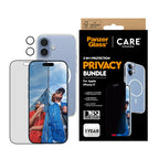 CARE by x PanzerGlass® 3-in-1 Flagship Privacy Bundle iPhone 17