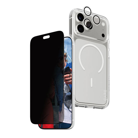 CARE by PanzerGlass® Privacy Flagship 3-en-1 Bundle iPhone 18 Pro Max
