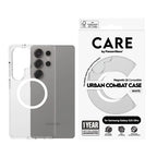 CARE by PanzerGlass® Flagship Case Transparent Urban Combat w. Samsung S25 Ultra