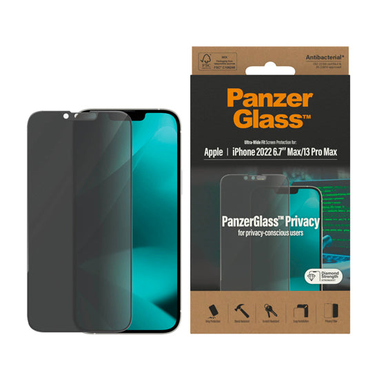 Ultra-Wide Fit Privacy iPhone 14 Plus/13 Pro Max