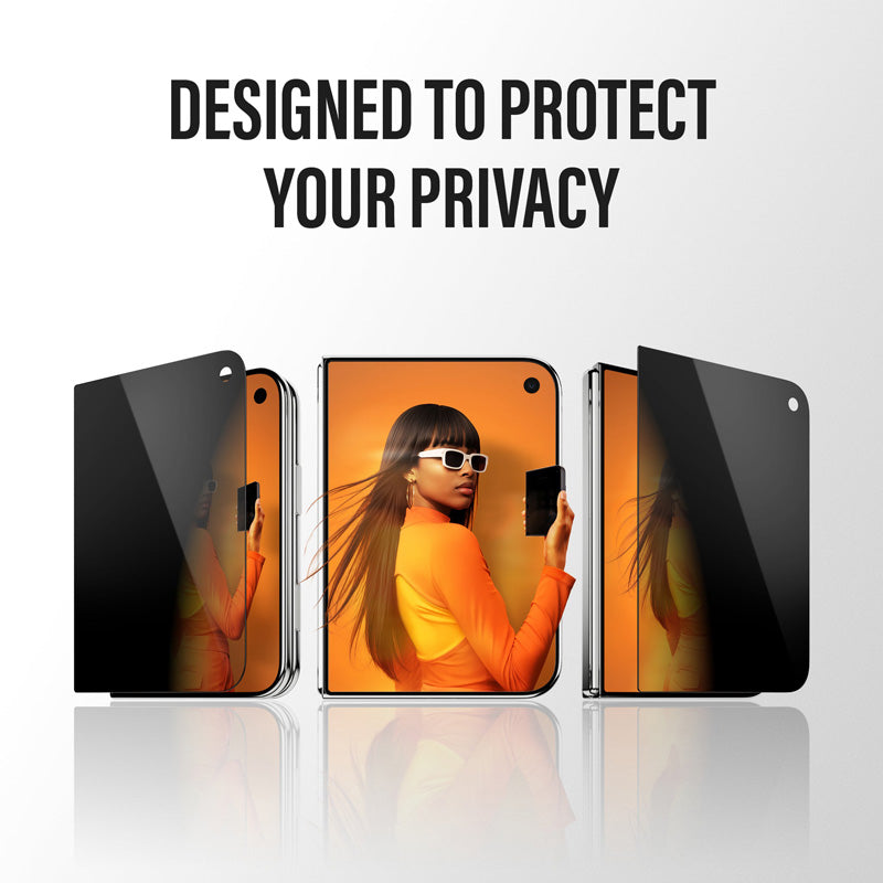 PanzerGlass® 2-Way Privacy iPhone Duo FRAME FIT w. EasyAligner