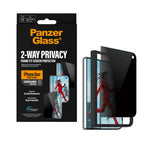 PanzerGlass® 2-Way Privacy iPhone Duo FRAME FIT w. EasyAligner